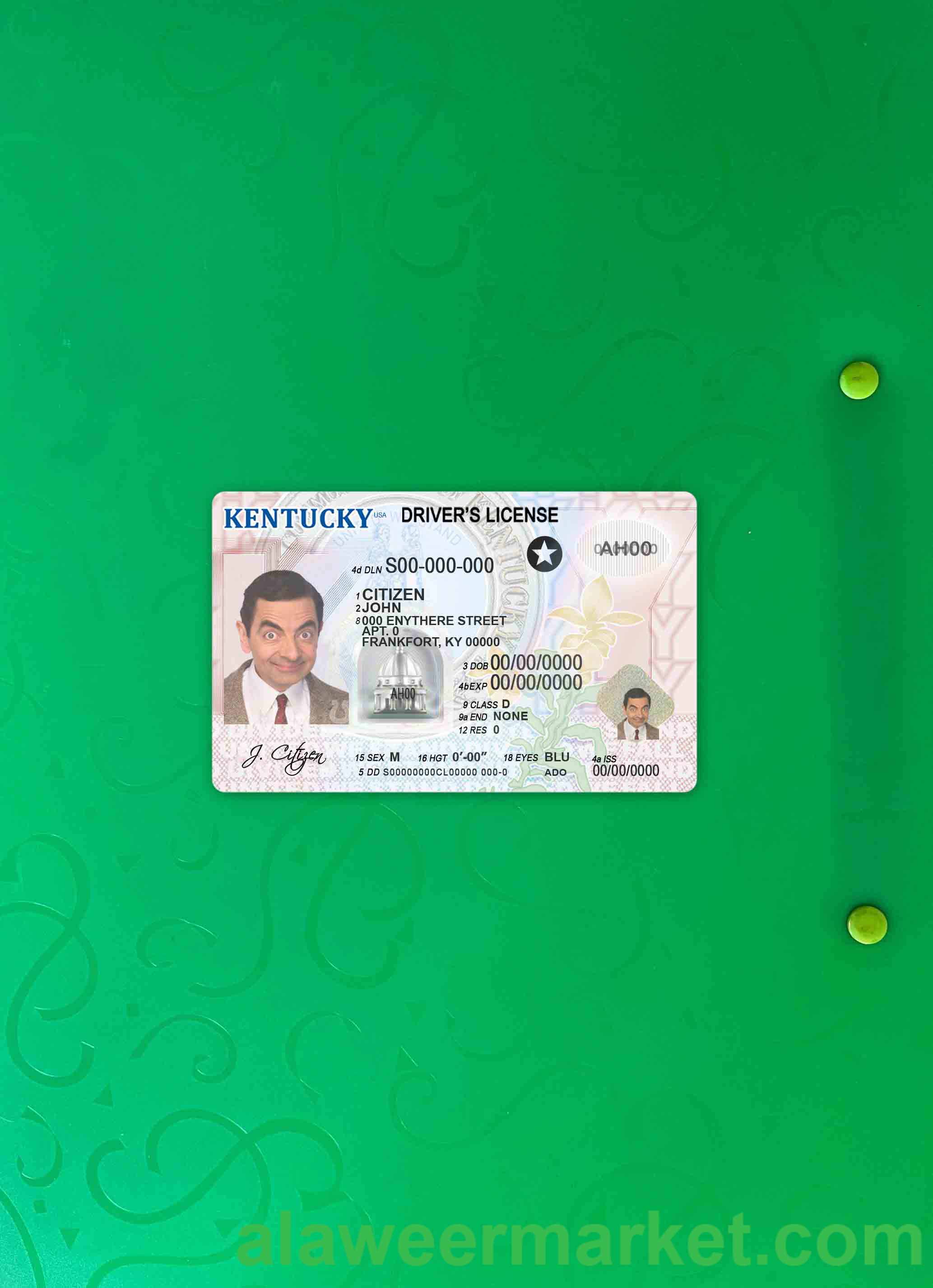 USA Kentucky DL photolook FRONT